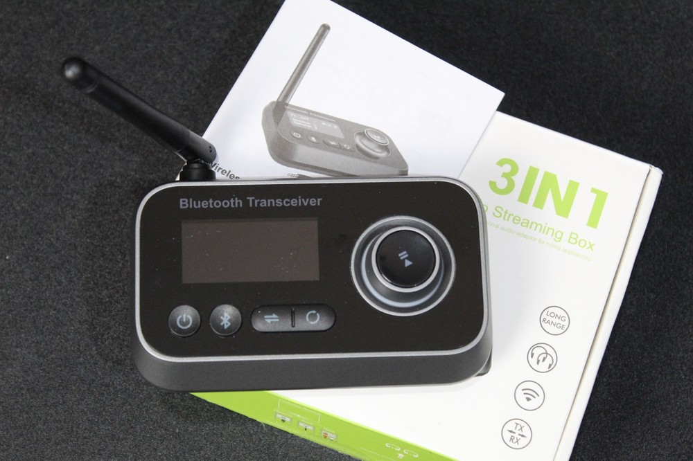 Streaming Box Bluetooth BT17 3-In-1 Audio Wireless Transmitter & Receiver