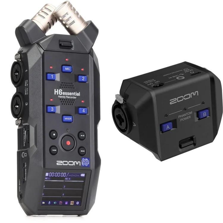 Zoom H6essential Handheld Recorder with External Input Capsule