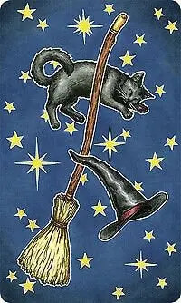 Everyday Witch Tarot Deck & Book By Deborah Blake