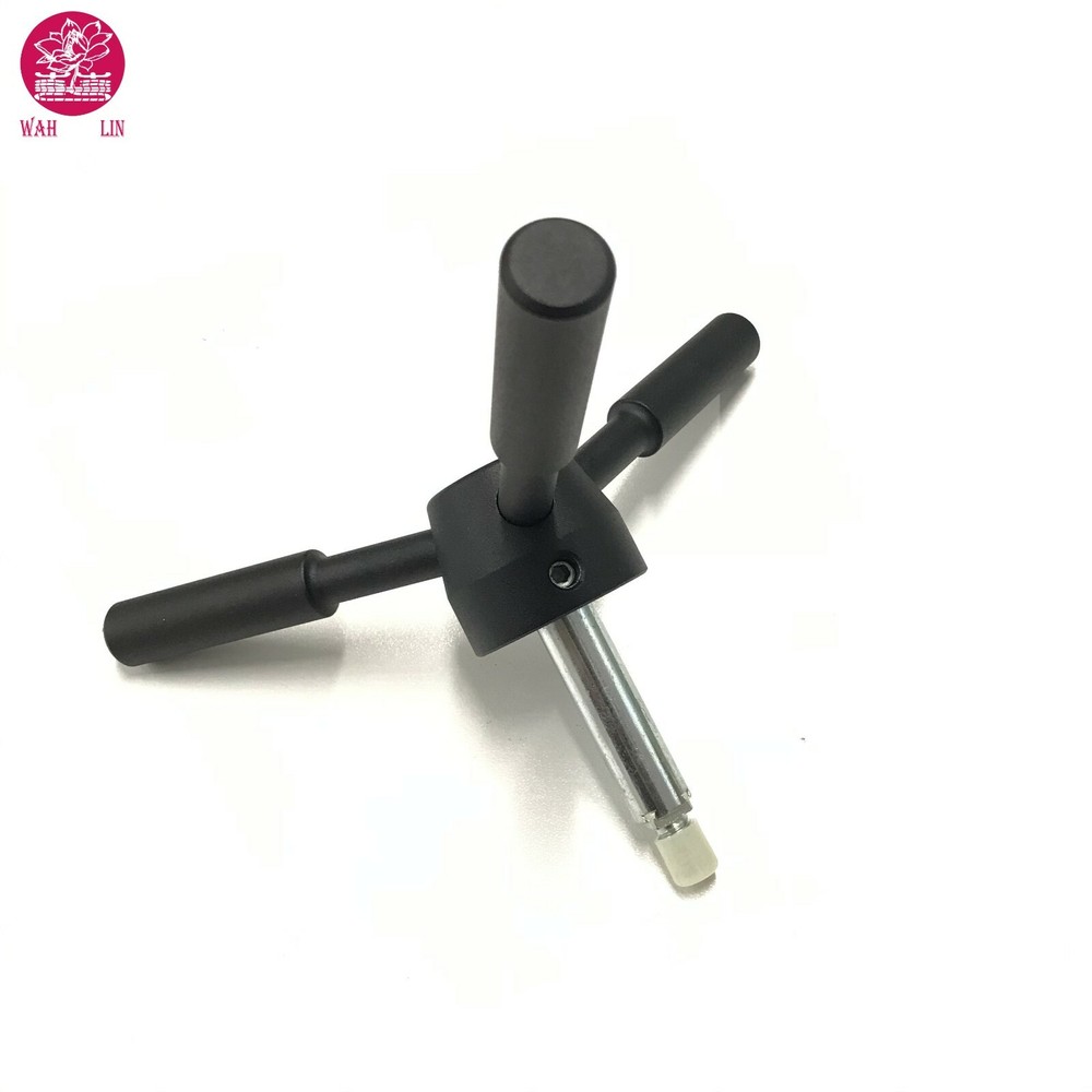 3 Spoke Gun Safe Handle Replacement Heavy-Duty Black For Fireproof Safe Handle