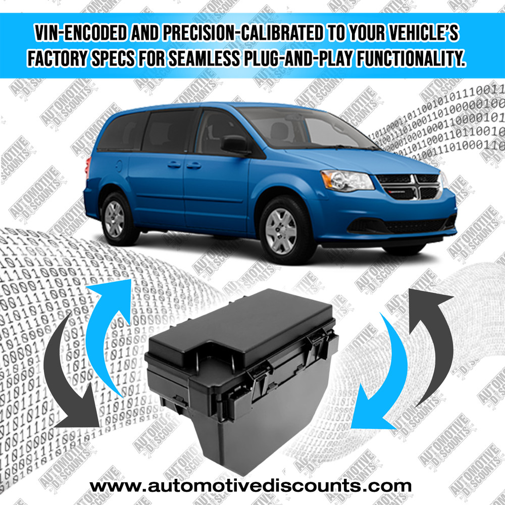 2014 Dodge Caravan OEM TIPM Fuse Box 68217405 PLUG & PLAY PROGRAMMING