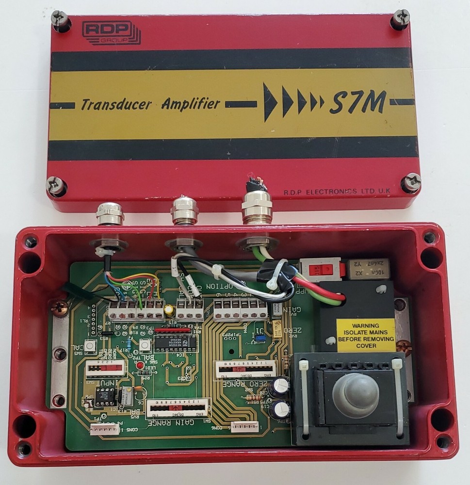 *PREOWNED* RDP Electronics S7M Transducer Amplifier + Warranty!