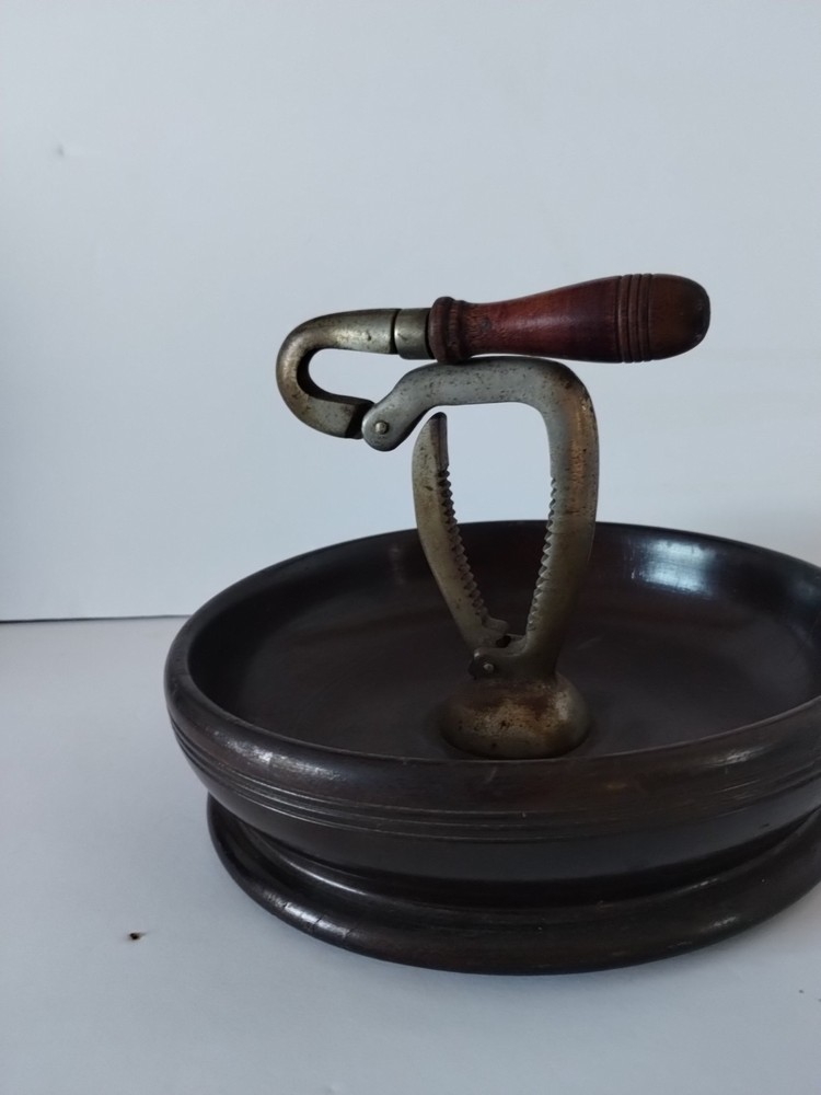 Vintage Nut Cracker Bowl