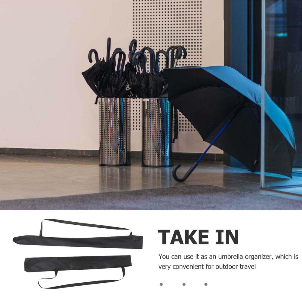 Waterproof Umbrella Storage Bag Carrying Case w/ Adjustable Strap for Golf Beach