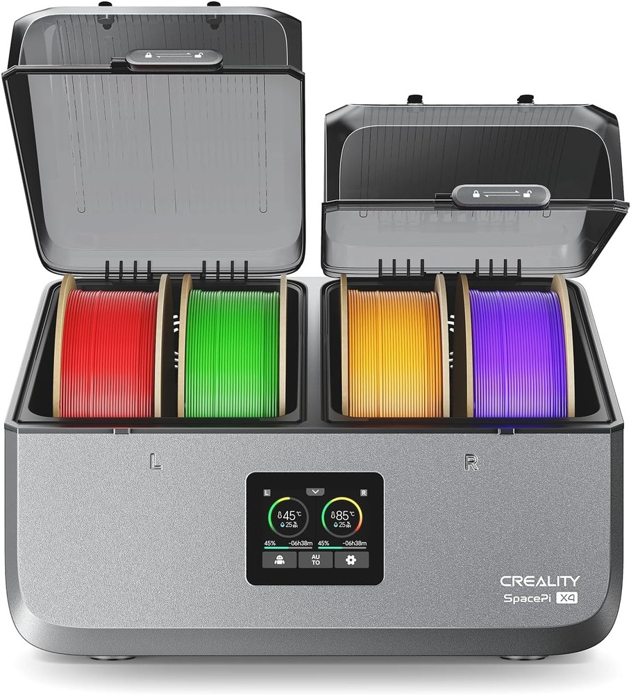 Creality Filament Dryer 4 Spools 85℃ Max Temperature Power Saving Storage Mode