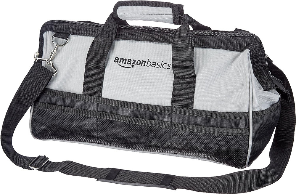 Durable Wear-Resistant Tool Storage Bag with Adjustable Shoulder Strap, Portable
