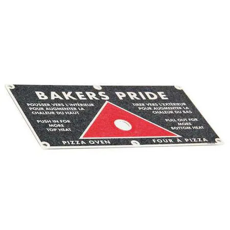 Bakers Pride As-U1224a Plate,Push/Pull