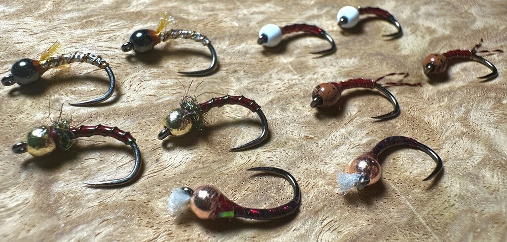 Pyramid Lake Chironomid Pack- 10 Flies