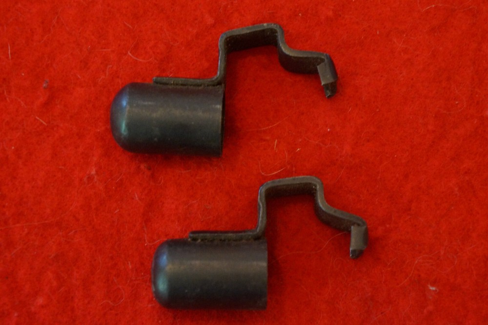 Two WWII Mauser 98 Muzzle covers