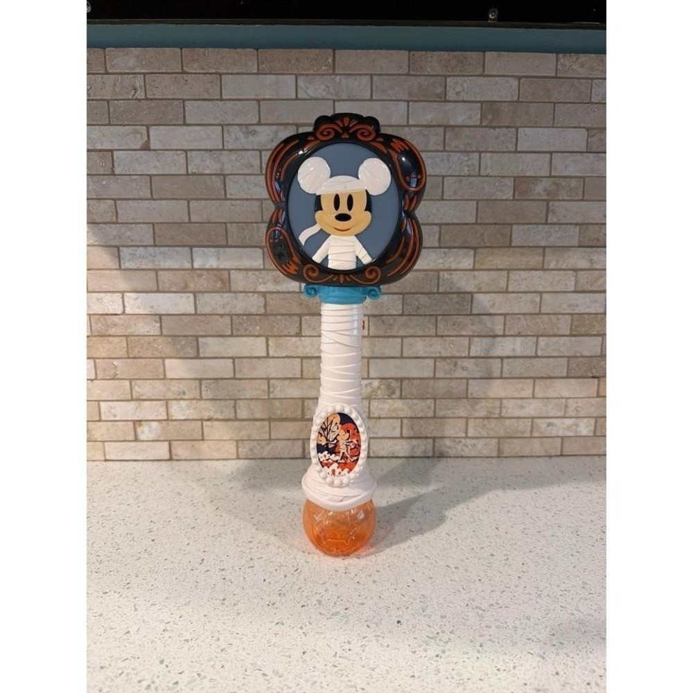 Disney Mickey Mummy Light-Up Bubble Blower
