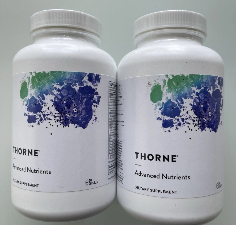 2X THORNE Advanced Nutrients (240 Capsules) 05/26