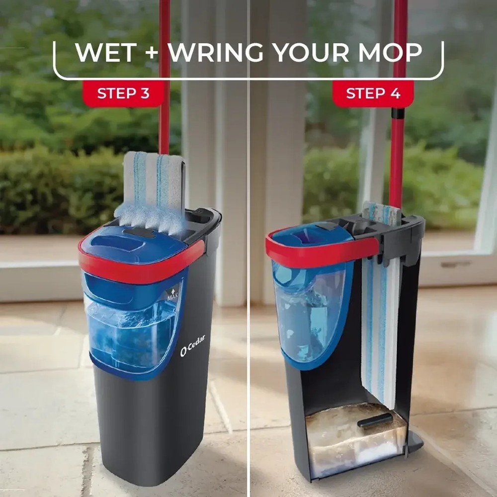 O-Cedar H2prO Flat Mop System