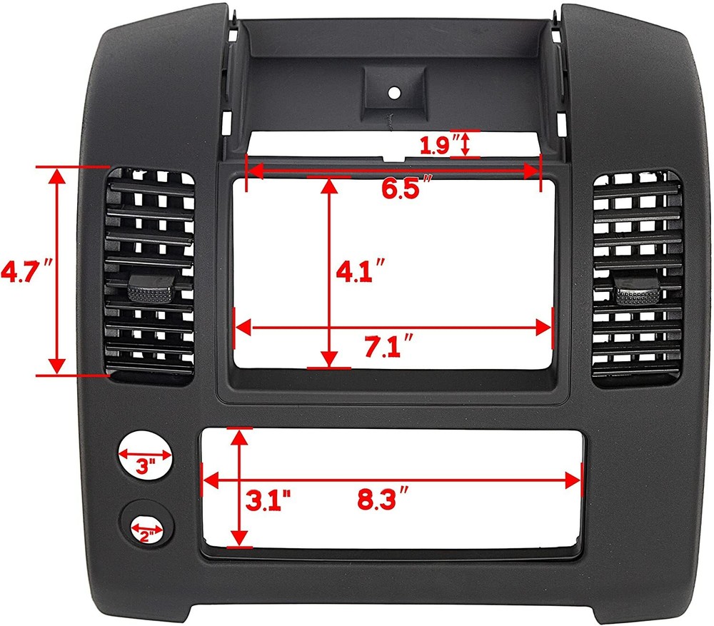 Dash board Instrument Panel Lid Bezel Console For Nissan Frontier 2005-2020