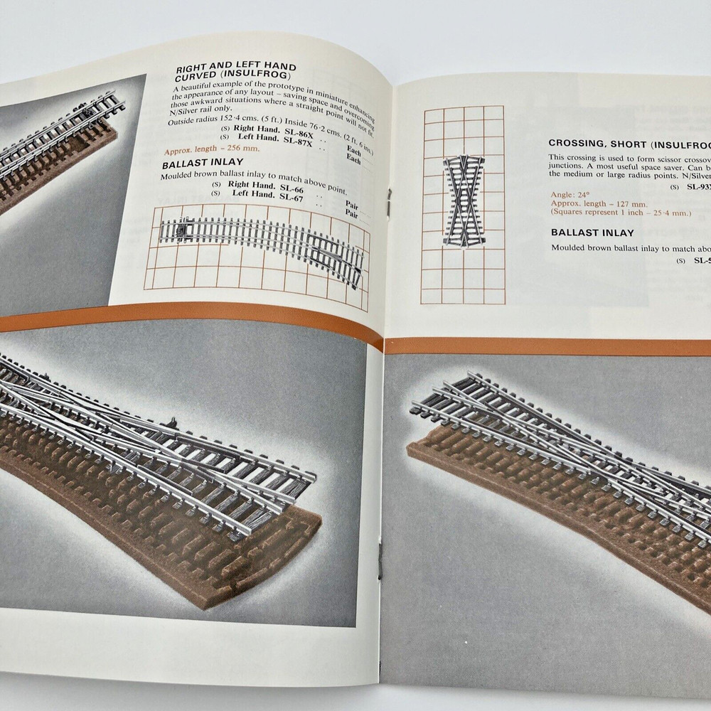 PECO Model Train and Railways Catalog 1971 with Pricelist Insert