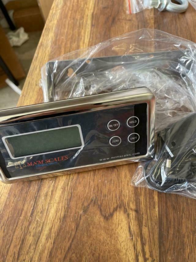Coil/ Spring/ Race Car Compression Scale 2000x0.5 lb S Type load cell Indicator