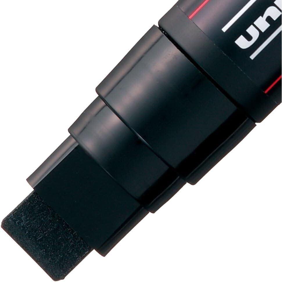 Uni Posca Water Resistant Based Extra thick Paint Marker PC17K Opaque black JP