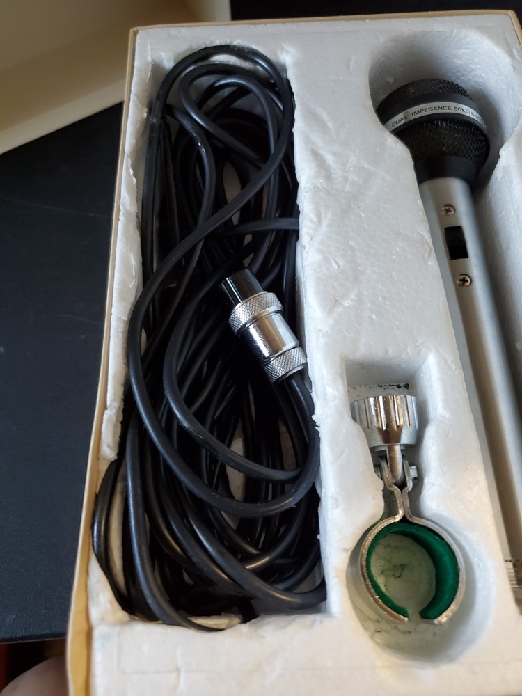 OLSON M-301 DUAL CARDIOID DYNAMIC MICROPHONE * NEW ~ Untested