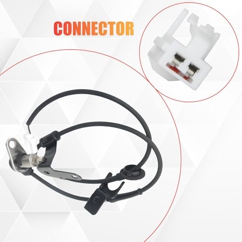 ALS1175 Rear Left ABS Wheel Speed Sensor Compatible with Protege 2000 2001