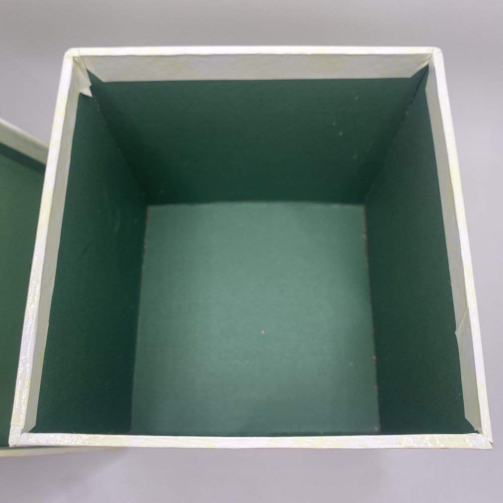 Small/Med Decorative Square Gift Box “Christmas Wishes”