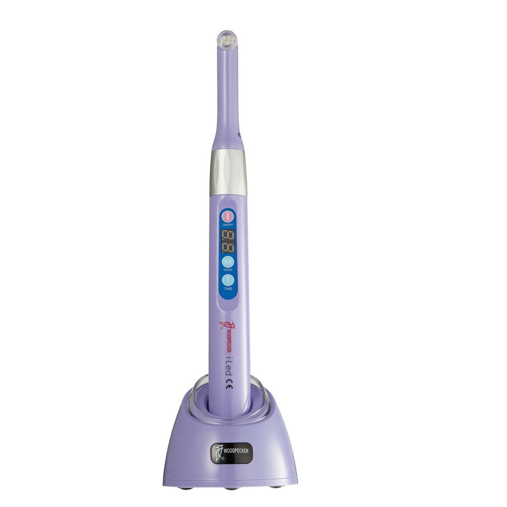 100% Woodpecker Dental Wireless iLED Curing Light 1Second Curing 2500MW