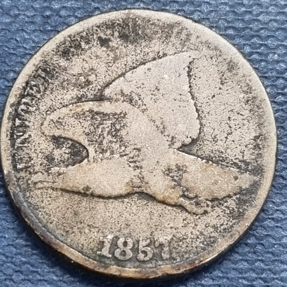 1857 Flying Eagle Cent 1c Better Grade #99247