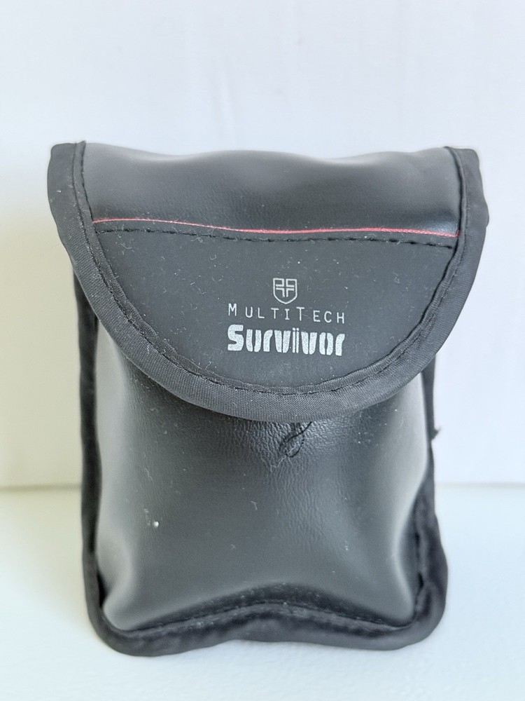Multi Tech Survivor DCF 8X22 Binoculars With Carrying Case Lanyard