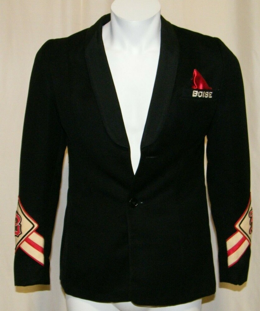 FRUHAUF BOISE, ID BAND JACKET BLACK & RED UNIFORM