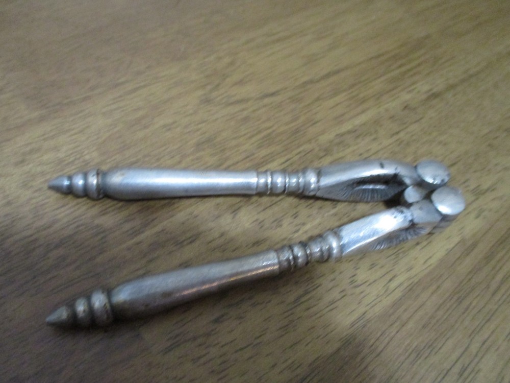 Antique Victorian Silverplate Nutcracker Seafood Crab Legs