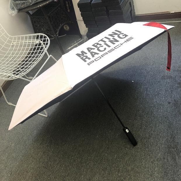 MARTINI Porsche Mororsports Folding Umbrella new