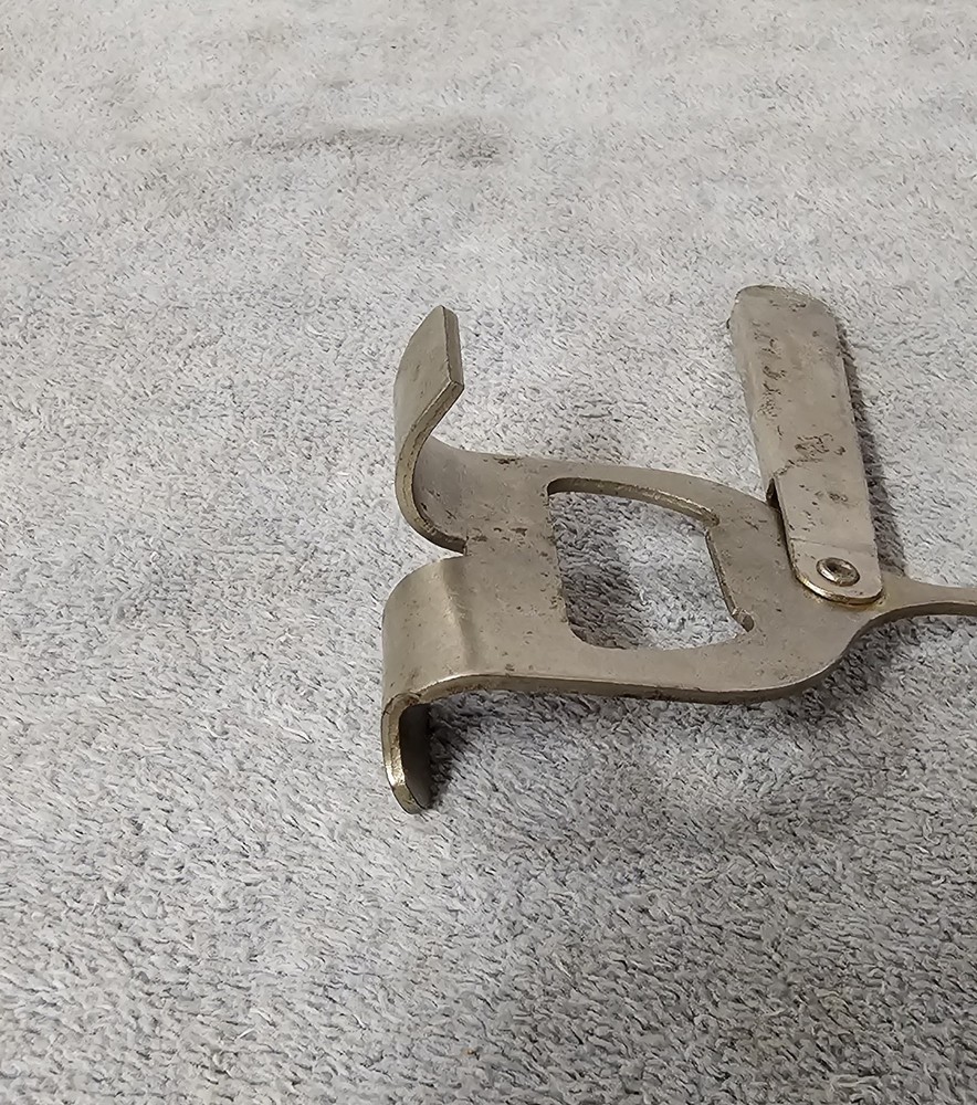 🍷Vintage E-Z Cork Puller Patent Pending with Cap Lifter Wine Cork Puller Nice