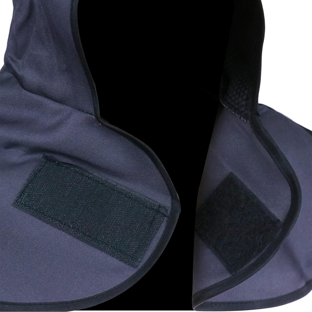 Lightweight Heat-Resistant Welding Helmet with Neck Drape - Full Coverage Hea...