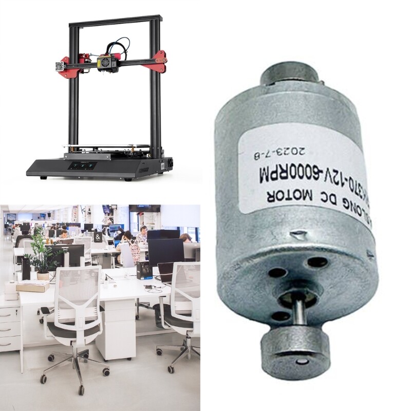 DC12v Strong Vibration Motor with Double Eccentric Rotating 31MM Long