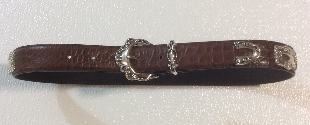 Marina Collection ~ Brown Western Belt ~ Medium