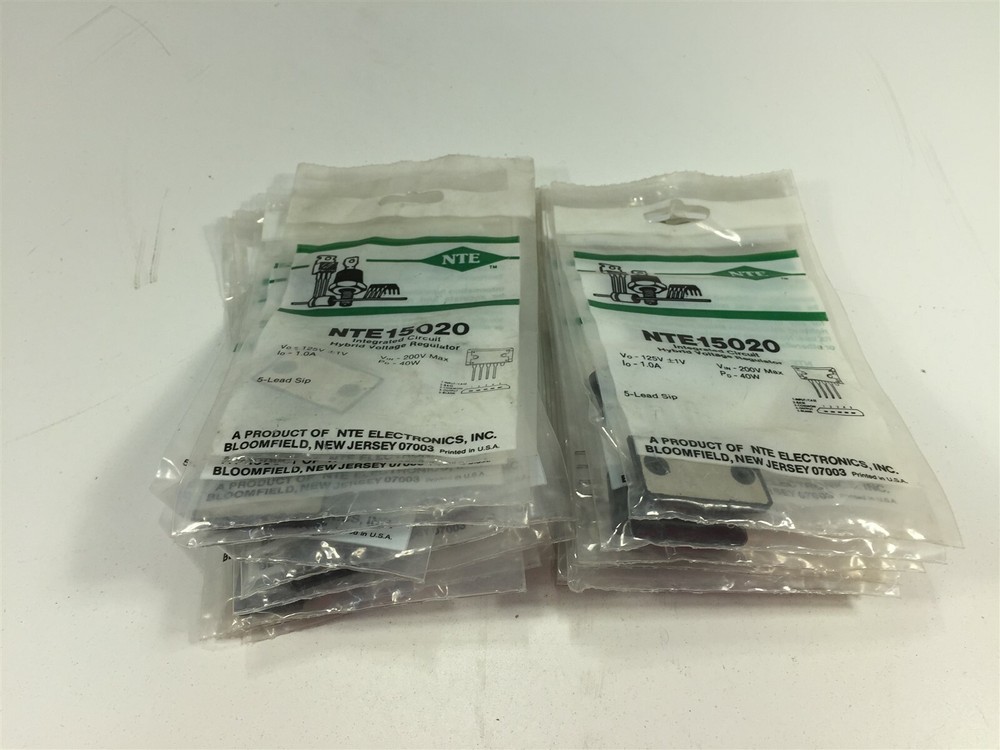 (1) NTE NTE15020 Integrated Circuit TV Fixed Voltage Regulator
