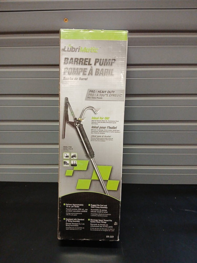 LubriMatic Barrel Pump 55-123