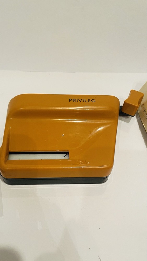 Vintage Privileg Cigarette Rolling Machince With Box And Instructions