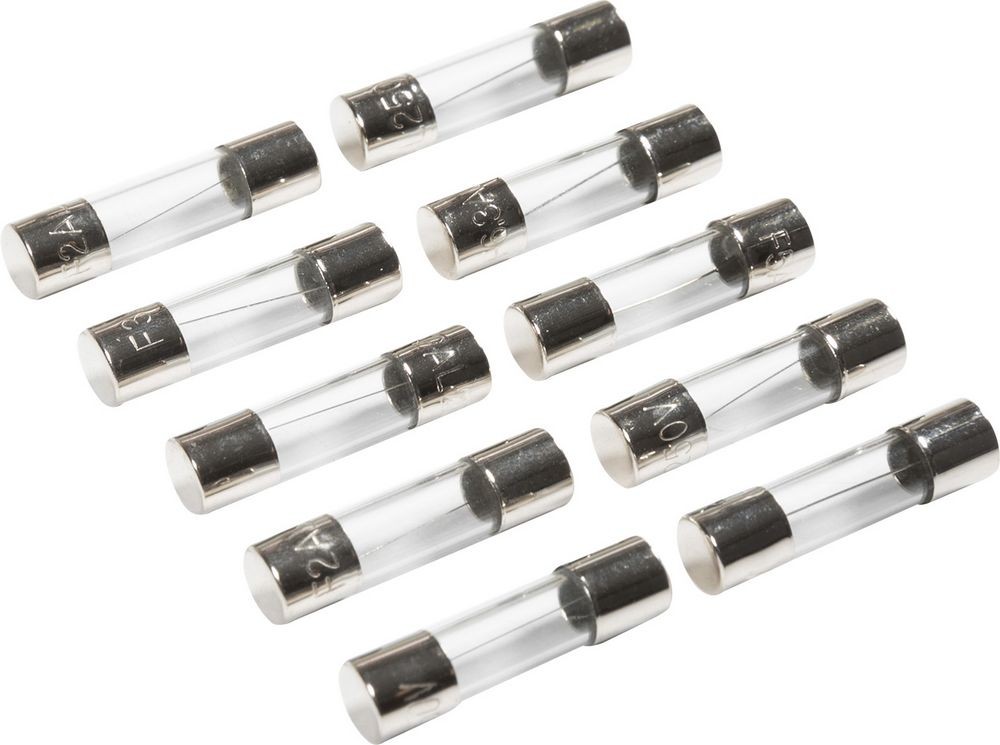 10pcs Glass Cylindrical Fuses START