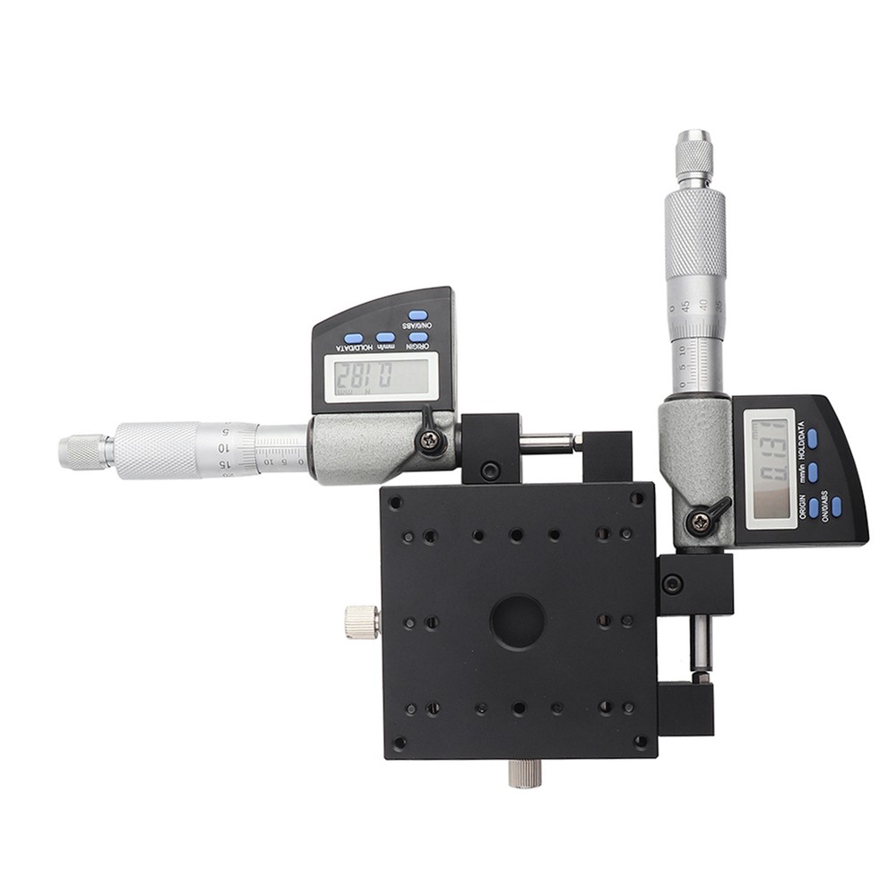 Micrometer Platform Digital 8x8cm 0.002mm Linear Stage Platform Accessory Part