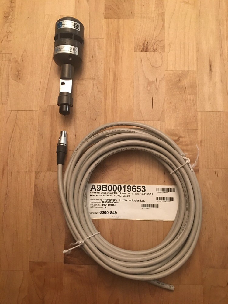 FT Technologies FT702LT V20 Wind Sensor Wind Vane Anemometer With Cable