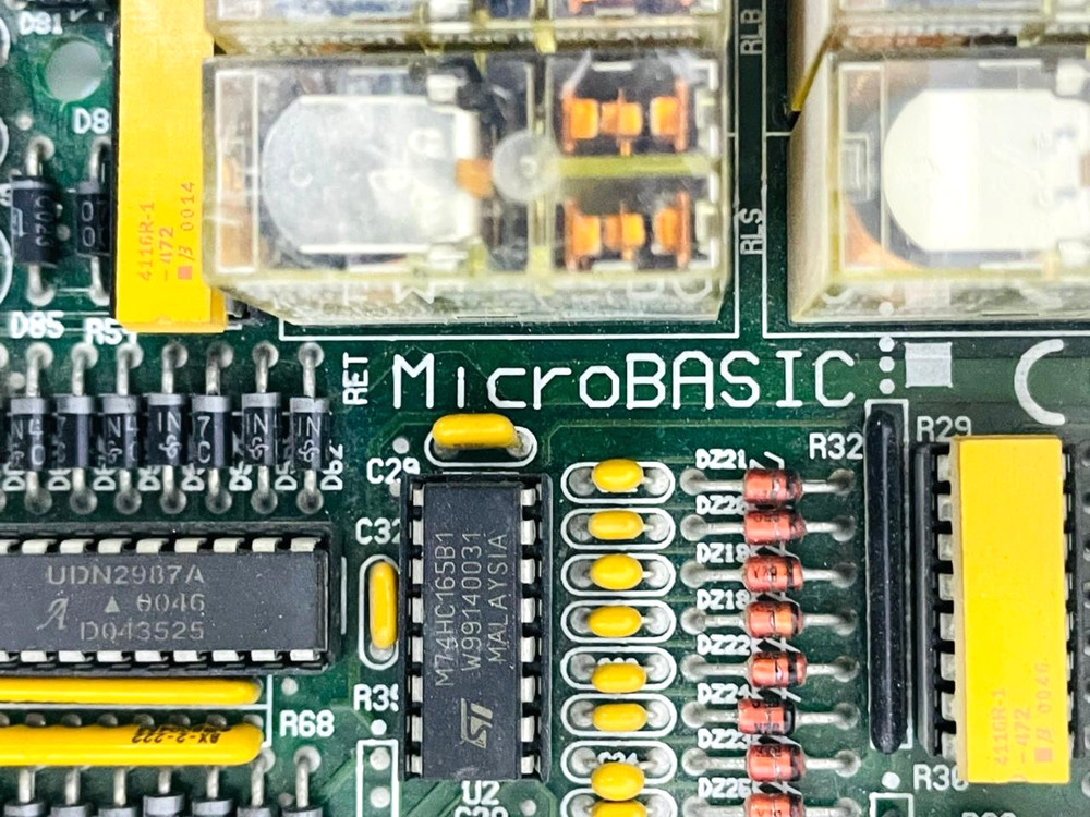 MicroBasic Industrial Relay Control PCB