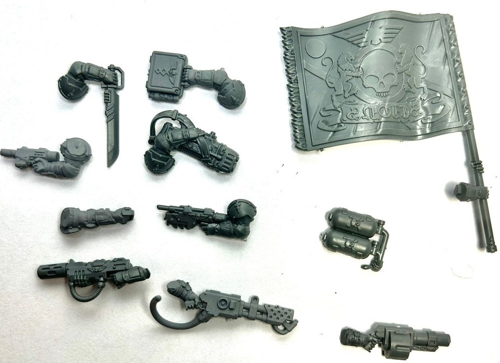 warhammer 40k Astra Militarum Command Bits Pack