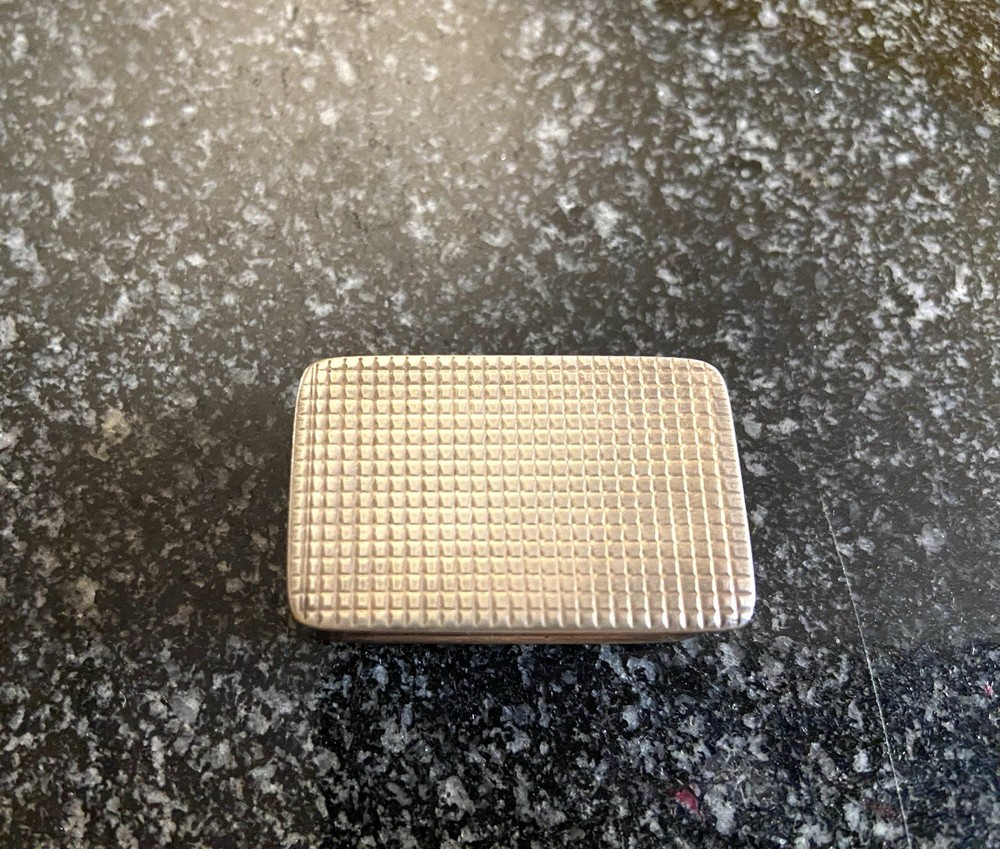 Cartier Sterling Silve Pillbox ✅