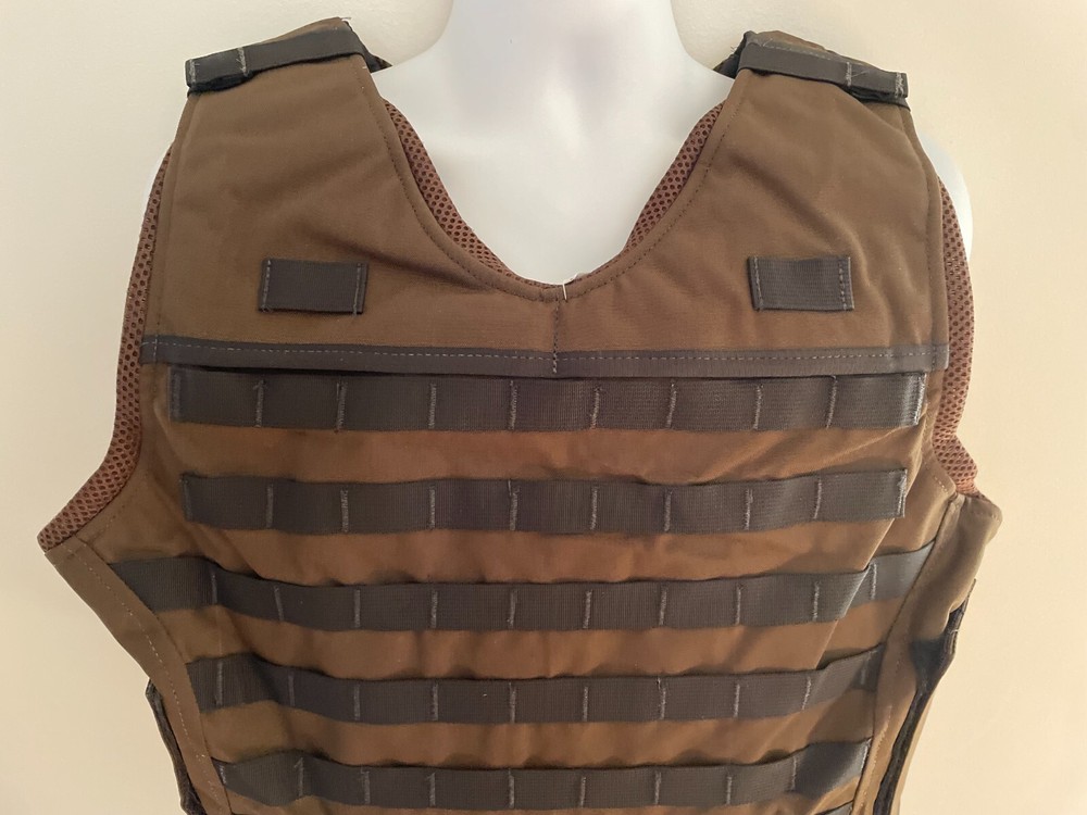 SECOND CHANCE Standard Tactical Armor Carrier Side OpenS/M 2016-2015 Brown Molle