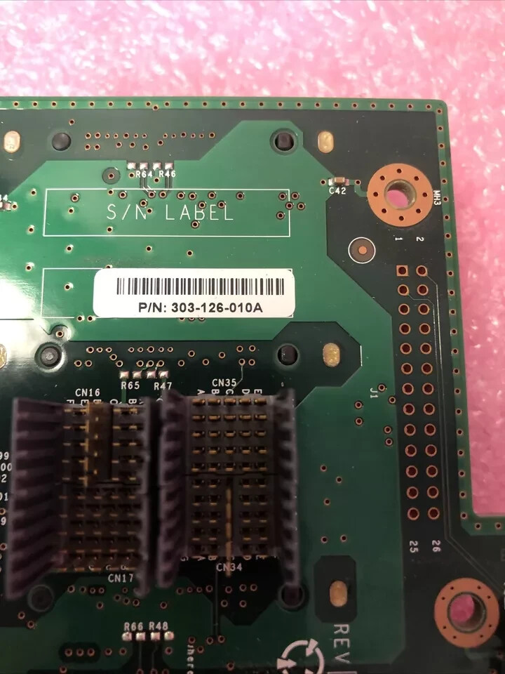 303-126-010A EMC I/O BACKPLANE BOARD