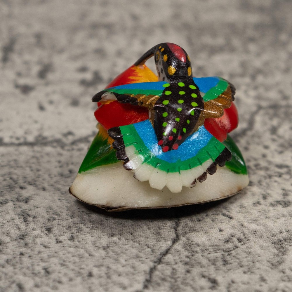 Hummingbird Tagua Carving