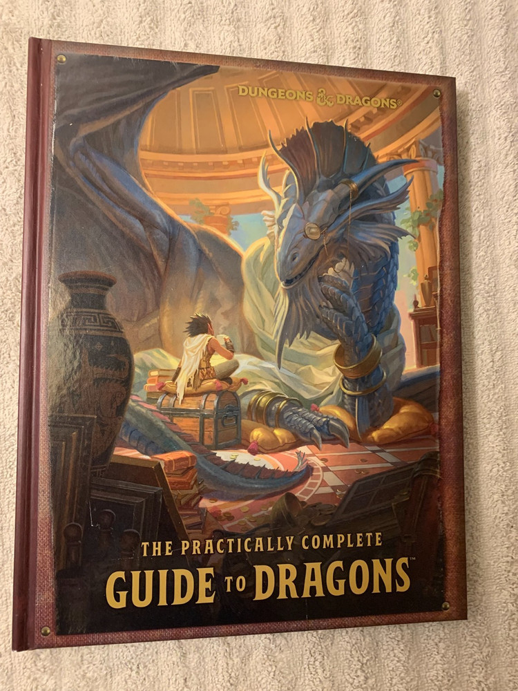 Dungeons and Dragons 5e The Practically Complete Guide to Dragons - Hardcover