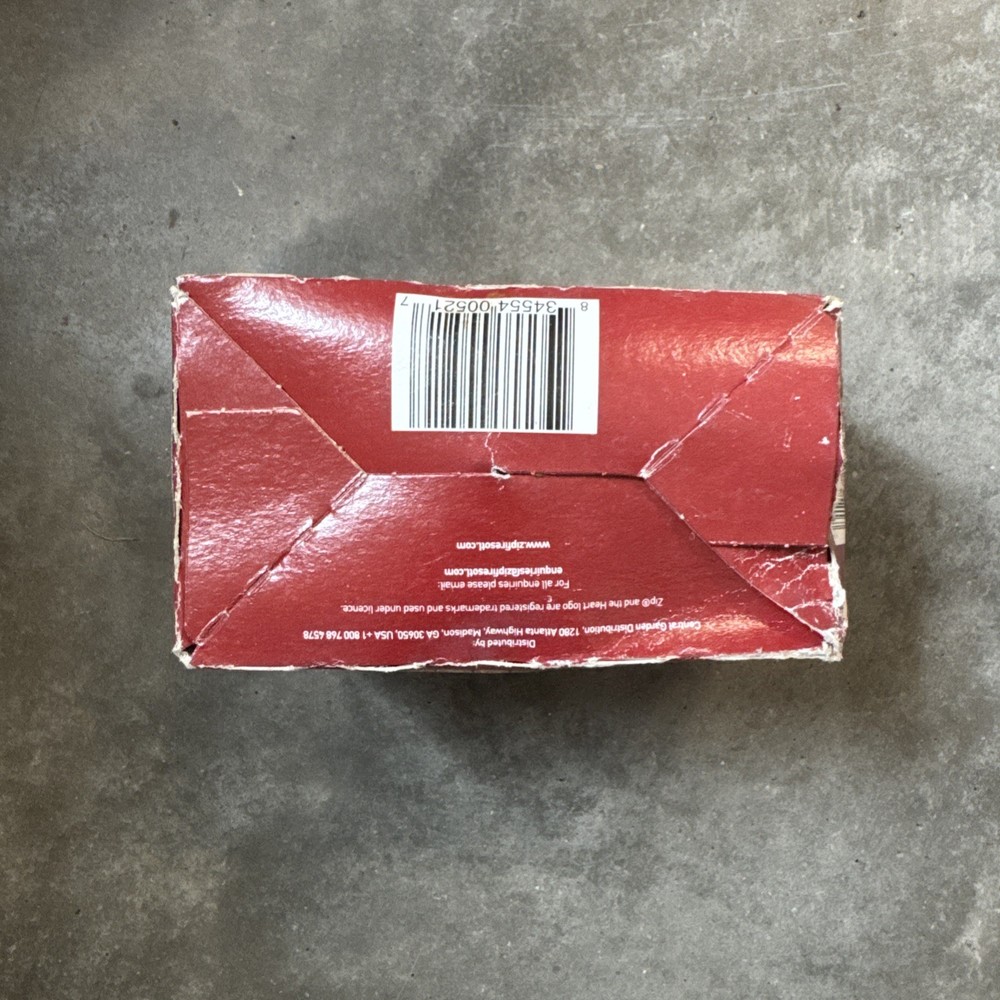 Zip Firestarter Premium All Purpose Wrapped Fire Starters 12 Pack | Box Damage