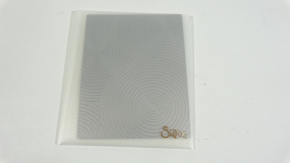 Sizzix Double Sided Texture Plate Circles