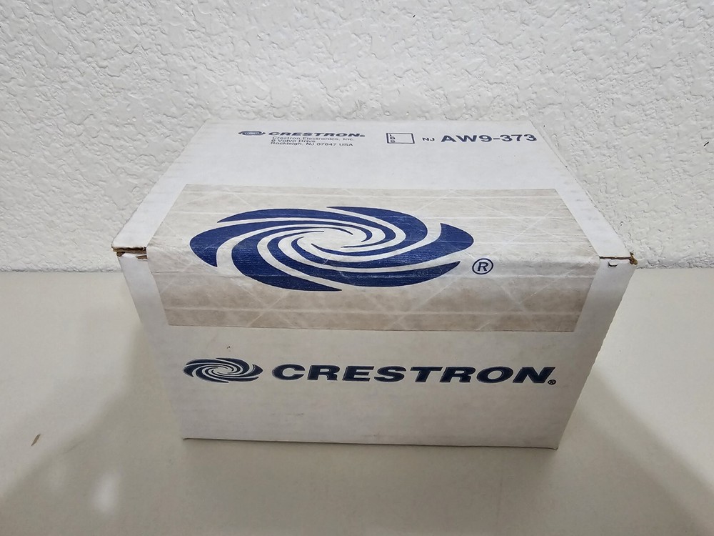 Crestron CLW-DIMS1RFW Wall Box Master Dimmer Switch White 1 Button New