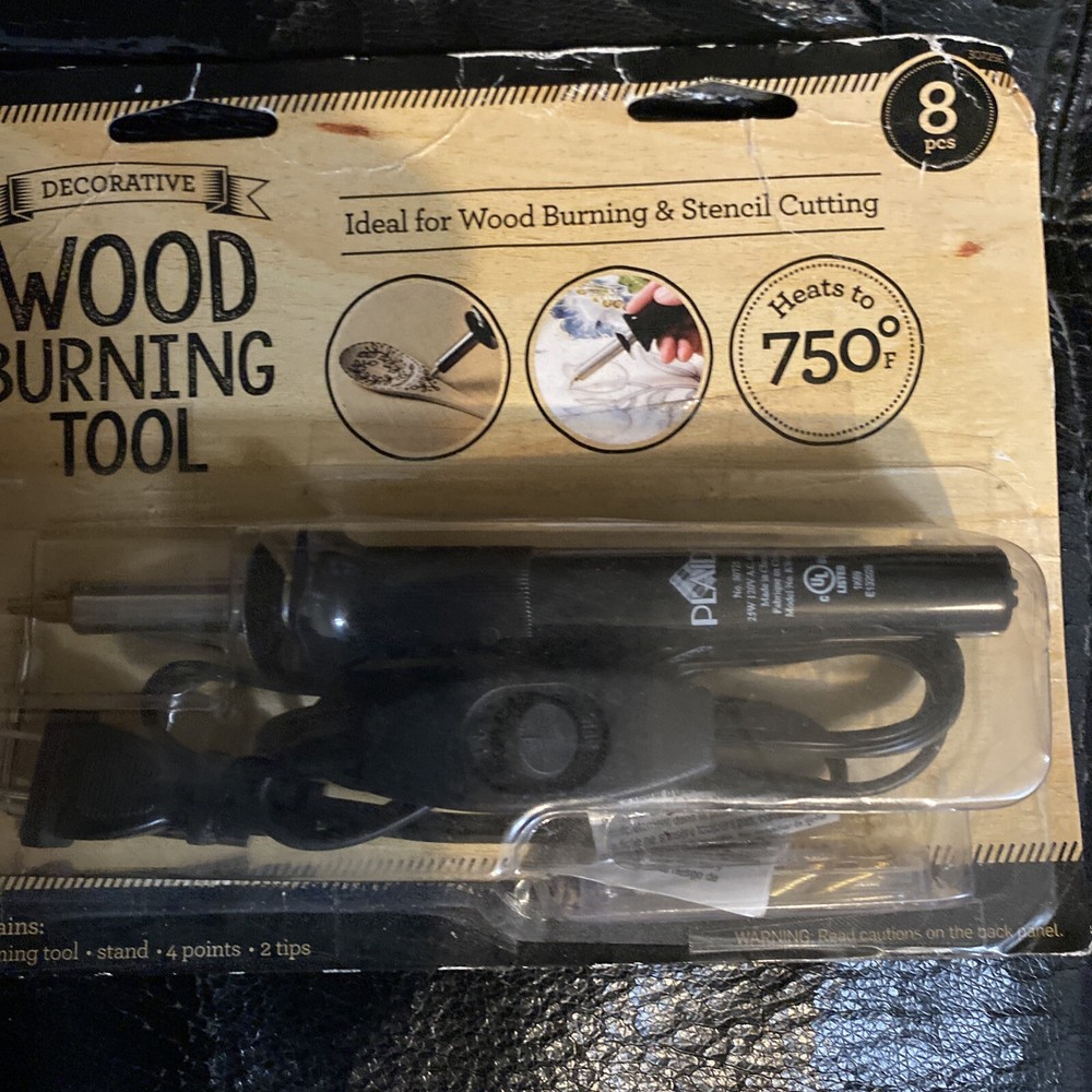 2-in-1 Wood Burning - Stencil Cutter Tool / New Sealed
